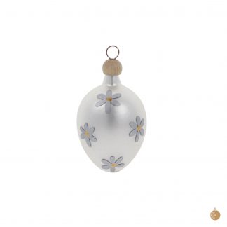 White Daisy Mini Egg