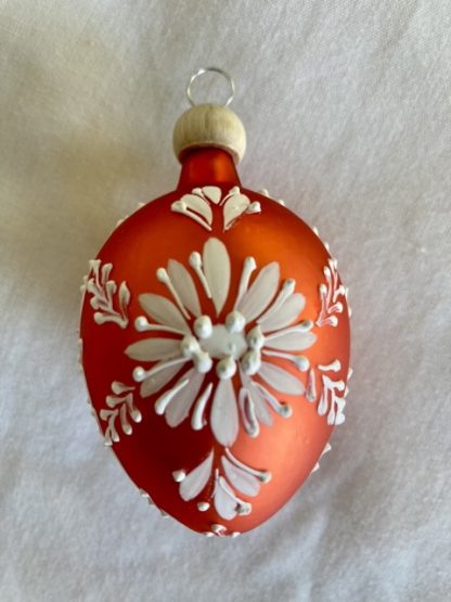Orange Daisy Mini Egg