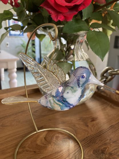 Floral Bird Blue - Image 2