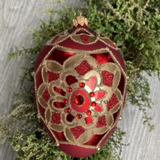 Ruby Rosette Egg