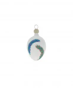 White Feather Mini Egg