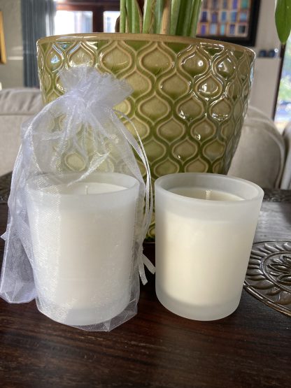 Santa Barbara Frosted Votive Glass - Image 3