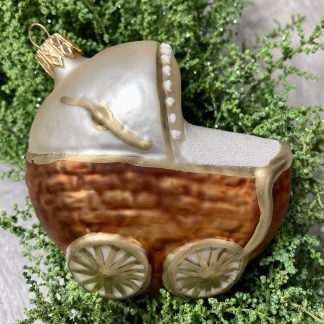 Baby Carriage Gold