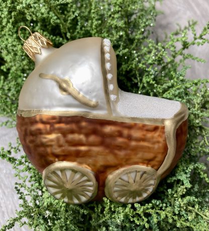 Baby Carriage Gold
