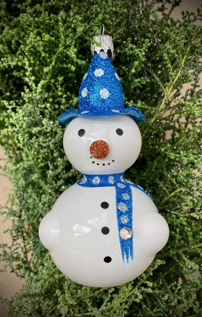 Snowman Royal Blue