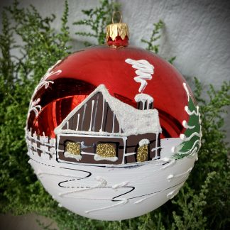 Winter Village Festive Red XL