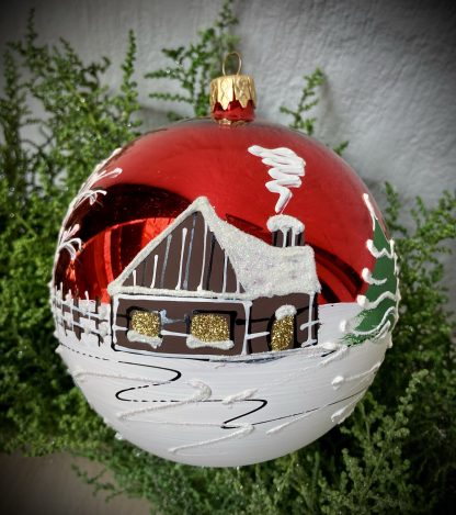 Winter Village Festive Red XL