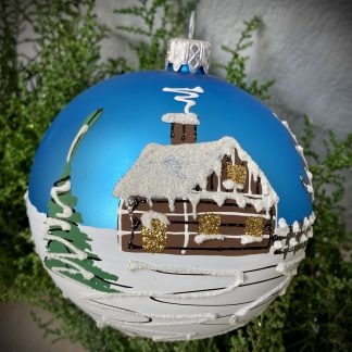 Winter Village Sky Blue XL