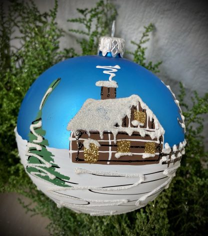 Winter Village Sky Blue XL