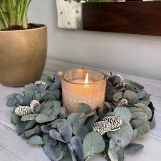 Penny Gum Candle Wreath