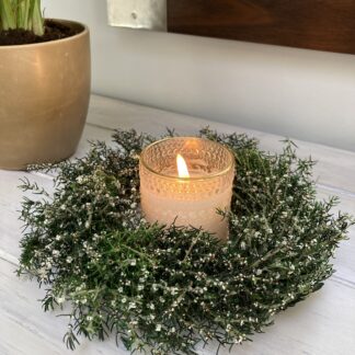 Grubbia Candle Wreath