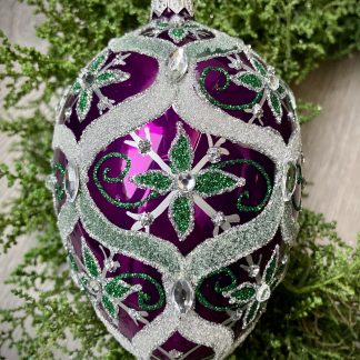 Silver Ribbons Egg