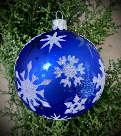 Snowflakes Blue