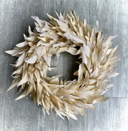 Bleached Eucalyptus Wreath
