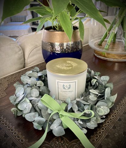 Penny Gum Candle Wreath - Image 2