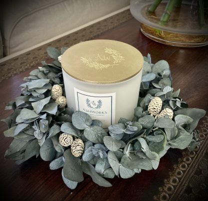 Penny Gum Candle Wreath - Image 2