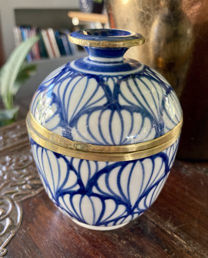 Aegean Dreams Ceramic Jar
