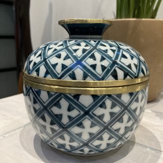 Kashmir Spice Ceramic Jar