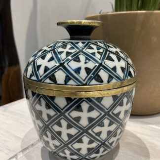 Kashmir Spice Ceramic Jar