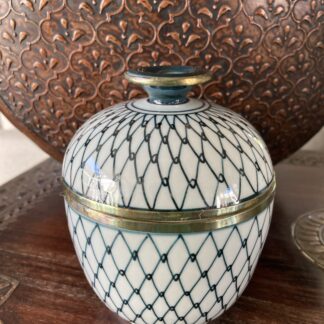 Kashmir Spice Ceramic Jar