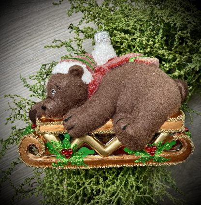 Bear on Sledge