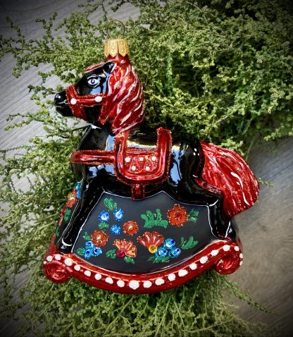 Folk Art Rocking Horse