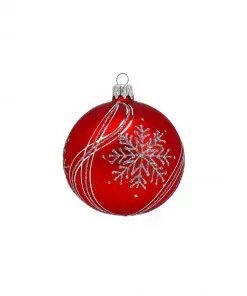 Snowflake Red Velvet Small