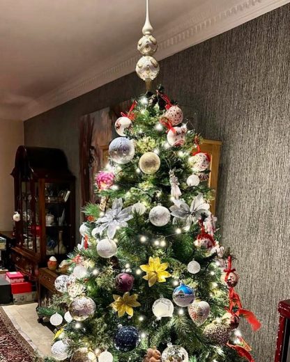 Bordeaux Fern Tree Topper - Image 2