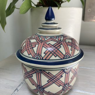Mandalay Rubies Ceramic Pot