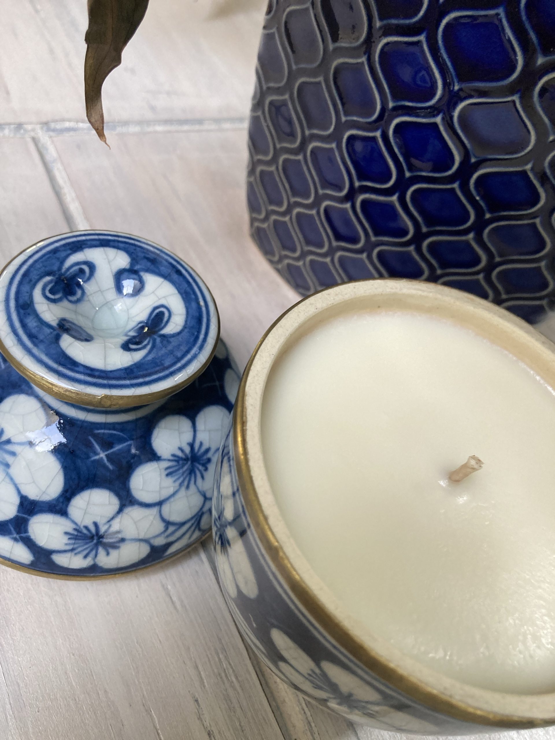 English Garden Ceramic Jar - Image 2