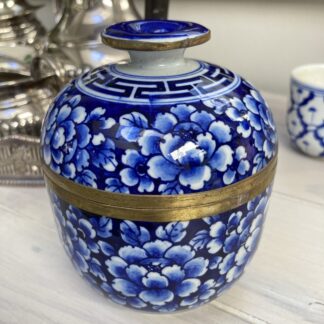 English Garden Ceramic Jar