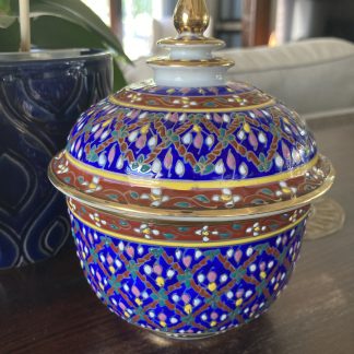 Mandalay Rubies Ceramic Pot