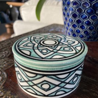 Casablanca Sunrise Ceramic Box