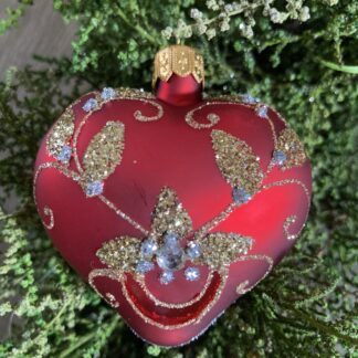 Red Embroidery Heart