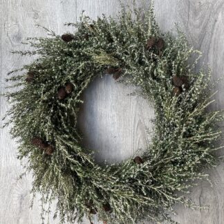 Grubbia Cones Wreath