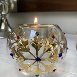 Snowflake Dots Candleholder