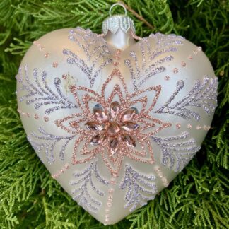 Blush Crystals Heart