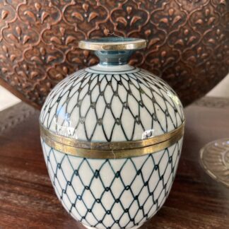 Kashmir Spice Ceramic Jar